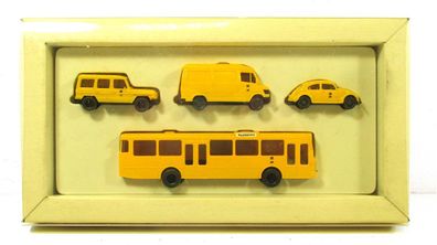 Wiking H0 Fahrzeugpackung Post-Museums-Shop 1991 - OVP - (2163D)