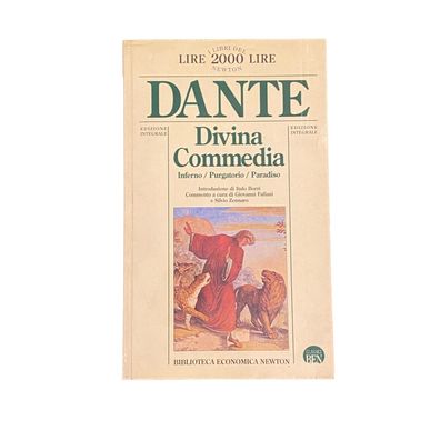 3879 Dante Alighieri DIVINA Commedia: Inferno, Purgatorio, Paradiso
