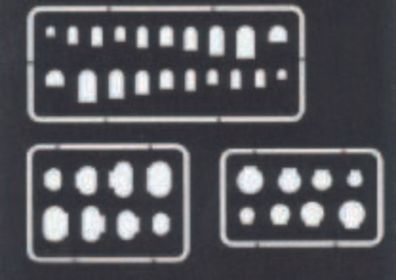 Eduard Accessories 1:72 4 Abdeckungen und Scharniere Gravierschablone