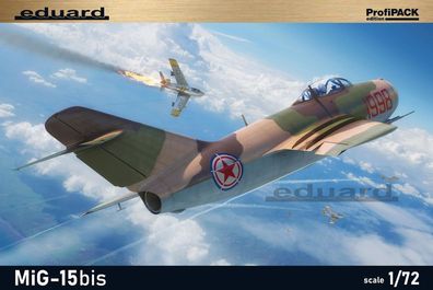 Eduard Plastic Kits 1:72 7059 MiG-15bis, Profipack