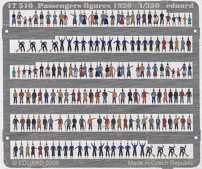 Eduard Accessories 1:350 17510 Passengers Figures 1920