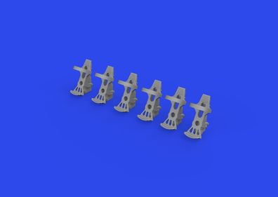 Eduard Accessories 1:32 632191 Luftwaffe rudder pedals PRINT 1/32
