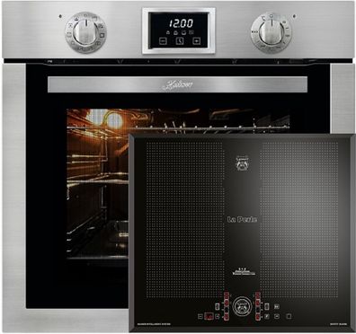 Herd Set/ Kaiser EH 6323 Einbaubackofen 79 L + KCT 61 FI Induktions-Kochfeld 60 cm