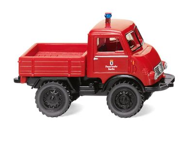 Wiking 1/87 036804 Feuerwehr - Unimog U 401 mit Pritsche - OVP NEU