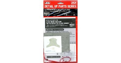 NUNU-BEEMAX 1:24 NE24022 BMW M3 E30 '90 FUJI INTER TEC CLASS WINNER, DETAIL-UP PARTS