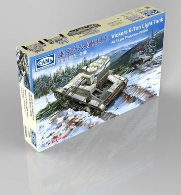 Riich Models 1:35 CV35A009 Finnish Vickers 6-Ton light tank Alt B Late Production (wi