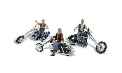 Woodland Scenics WAS5554 H0 Biker Treff