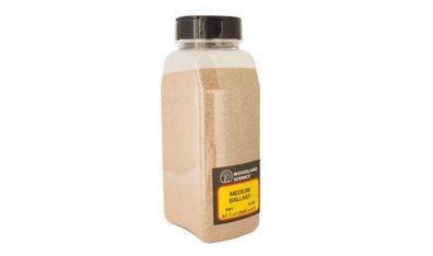 Woodland Scenics WB1387 Landschaftsbau Ballast - Schotter, andfarben, grob