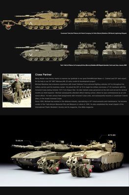 MENG-Model 1:35 TS-005 Israel Main Battle Tank Merkava Mk.3 BAZ