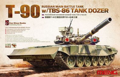 MENG-Model 1:35 TS-014 Russian Main Battle Tank T-90 w/TBS-86