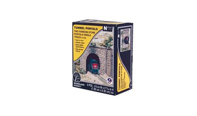 Woodland Scenics WC1155 N 2x Tunnelportal eingl. Bruchstein - NEU