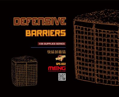 MENG-Model 1:35 SPS-032 Defensive Barriers (Resin)