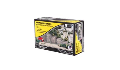 Woodland Scenics WC1161 N RETAIN WALL - Stützmauer Bruchstein