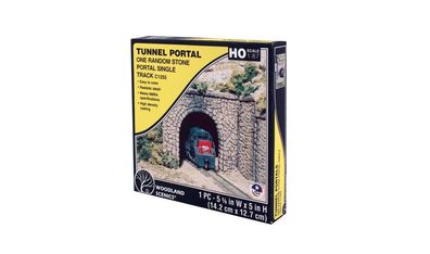 Woodland Scenics WC1255 H0 1x Tunnelportal eingl. Bruchstein - NEU