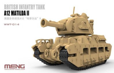 MENG-Model WWT-014 British Infantry Tank A12 Matilda II (CartoonModel)