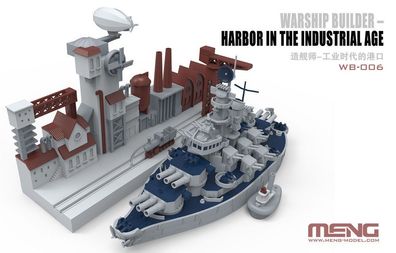 MENG-Model WB-006 Warship Builder-Harbor In The Industrial Age (CARTOON MODEL)