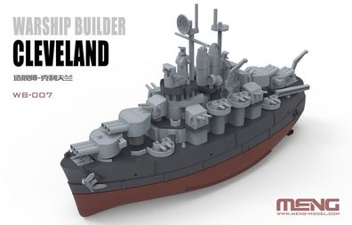 MENG-Model WB-007 Warship Builder Cleveland