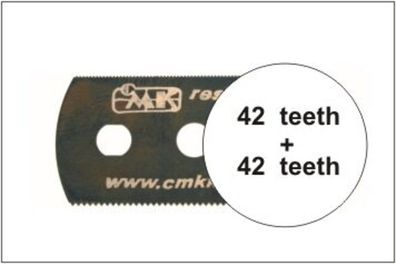CMK Sägeblatt, beidseitig mittelfeine Zähne