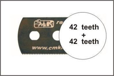 CMK Sägeblatt, beidseitig mittelfeine Zähne