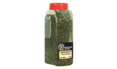 Woodland Scenics WFC1635 Landschaftsbau Underbrush - Beflockungsmaterial hellgrün Sha
