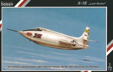 Special Hobby 1:72 100-SH72158 X-1E Last Model