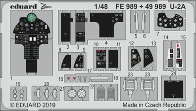 Eduard Accessories 1:48 FE989 U-2A for AFV Club
