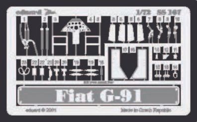 Eduard Accessories 1:72 SS167 Fiat G-91