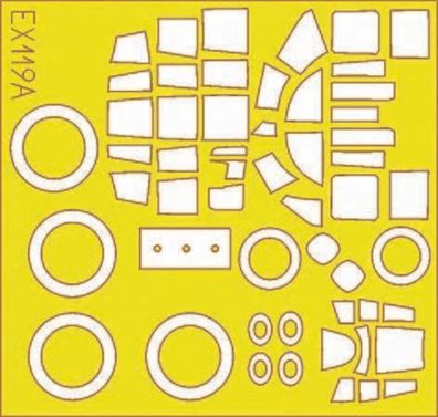 Eduard Accessories 1:48 EX119 B-25J Mitchell