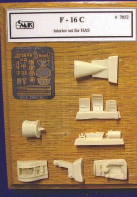 CMK 1:72 F-16C Interior Set