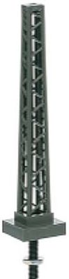 Sommerfeldt 427 N Abspannmast 62 mm mit Mastarmierung (VE=4) - OVP NEU