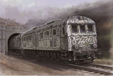 Trumpeter 1:35 225 Wehrmachtslokomotive V188