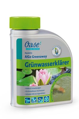 Oase Algenentferner 0,5 Liter AquaActiv AlGo Greenaway für 10 Qbm Teichwasser