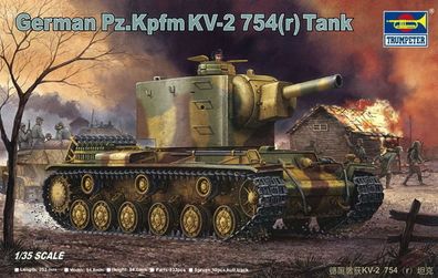 Trumpeter 1:35 367 German Pz. Kpfwg. KV-2 754