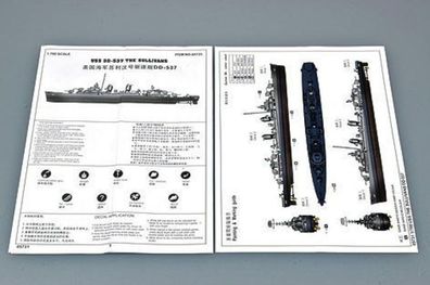 Trumpeter 1:700 5731 USS The Sullivans DD-537