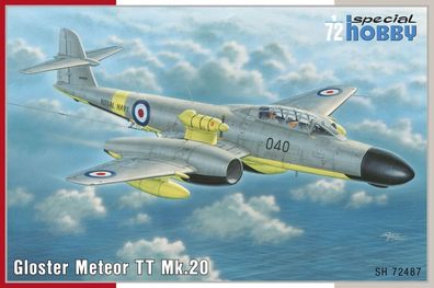 Special Hobby 1:72 100-SH72487 Gloster Meteor TT Mk.20
