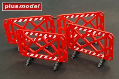 Plus model 1:35 591 Plastic bariers
