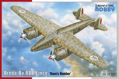 Special Hobby 1:72 100-SH72397 Breda Ba.88B Lince