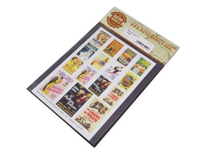 Matho Models 1:35 35102 Movie Posters A - 1940s - NEU