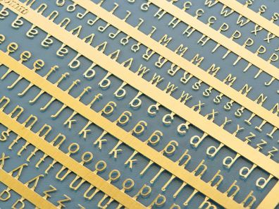Matho Models 80008 PE Letters: 1,5 - 2,0mm - NEU