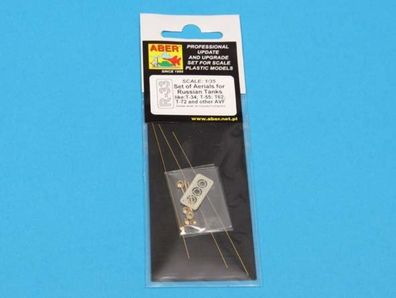 Aber Models R-33 Aerials for Russian modern Tanks