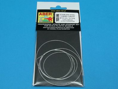 Aber Models TCS 06 Stainless Steel Towing Cables O 0,6mm, 1 m long