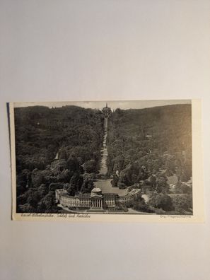 Kassel Wilhelmshöhe, Schloß u. Herkules 180077 GR