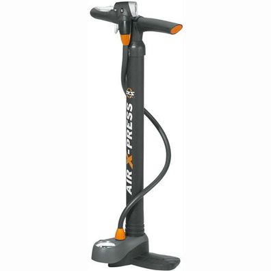Standpumpe AIR X-PRESS Control, AV/SV/DV SKS, bis 8 bar, MultiValve, schwarz