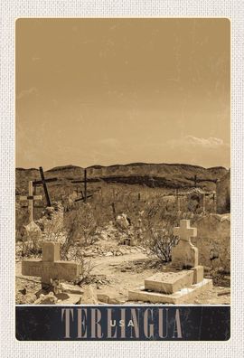 Schild Spruch Terlingua United States of America USA Friedhof JW