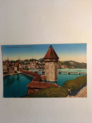 Kapellbrécke und Wasserturm 85180 GR