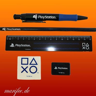 PlayStation-Schreibset, 5-teilig, Blau-Schwarz Art.-Nr. 12254
