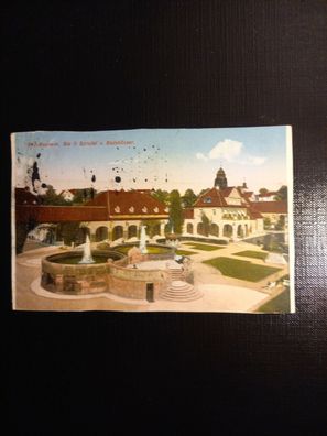 Bad Nauheim, Die drei Sprudel u. Badehäuser 410435 gr C