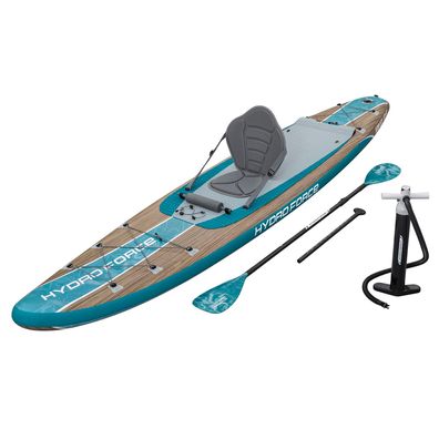 Hydro Force® SUP Touring Board-Set Glider Elite™ mit Sitz 381 x 79 x 15 cm