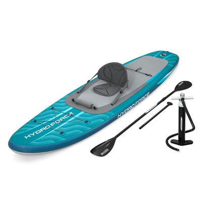 Hydro Force® SUP Allround Board-Set Aqua Drifter™ mit Sitz 335 x 91,5 x 15 cm