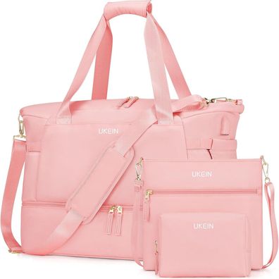 KoDise 3er Pack Reisetasche, Große Sporttasche Reisetasche, Trainingstasche, tragbare